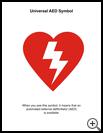 Thumbnail image of: Universal Symbol for AED: Illustration