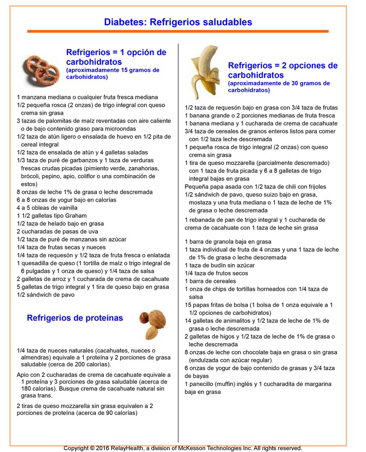 Diabetes Healthy Snacks: Illustration
