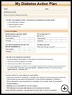 Thumbnail image of: Diabetes Action Plan: Illustration, page 1