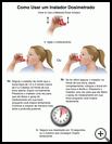 Thumbnail image of: Metered-Dose Inhaler, How to Use: Illustration