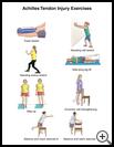 Thumbnail image of: Achilles Tendon Injury Exercises: Illustration