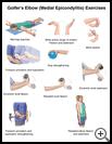 Thumbnail image of: Golfer's Elbow (Medial Epicondylitis) Exercises: Illustration