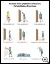 Thumbnail image of: Bruised Knee (Patellar Contusion) Exercises: Illustration, page 2