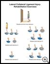 Thumbnail image of: Lateral Collateral Ligament Injury Exercises: Illustration, page 2