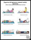 Thumbnail image of: Medial Collateral Ligament Sprain Exercises: Illustration, page 1