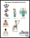 Thumbnail image of: Neck Spasm Exercises: Illustration
