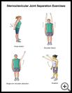 Thumbnail image of: Sternoclavicular Joint Separation Exercises: Illustration, page 1