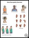 Thumbnail image of: Ulnar Neuropathy Exercises: Illustration, page 1