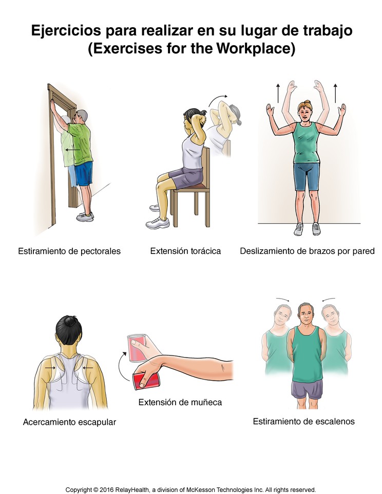 Exercises for the Workplace: Illustration