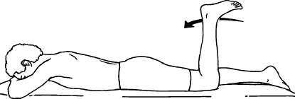 Self-Mobilization: Knee Flexion (Prone)