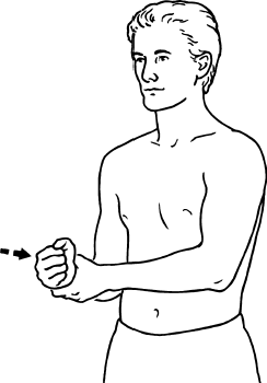 Strengthening: Isometric Internal Rotation