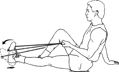 Standing Straight-Leg Hip Flexion with TheraGearï¿½ Ankle Tubing