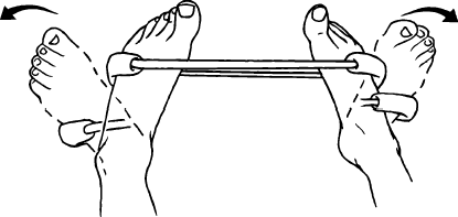 Ankle Eversion: Long-Sitting